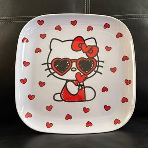 Hello Kitty Valentines Day Plate